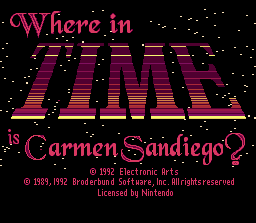Where in Time is Carmen Sandiego screenshot 4 for Super Nintendo
